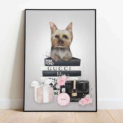 Yorkshire Terrier Fashion Poster (42 x 59.4cm)