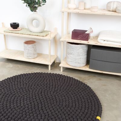 Big One anthracite rond - 50 cm