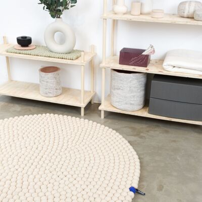 Big One beige round - 50 cm