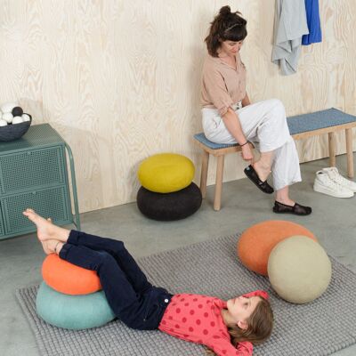 Color Pouf Lea