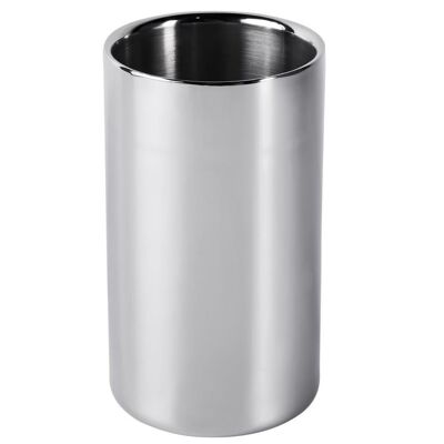 Bottle cooler stainless steel double-walled 20 cm
