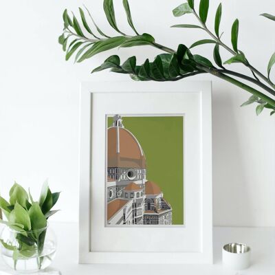 Cathedral of Florence Art Print