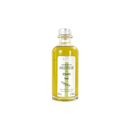 Huile d'olive parfumée au romarin 20 cl