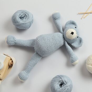 Kit de crochet facile Peter l'ours en peluche 3