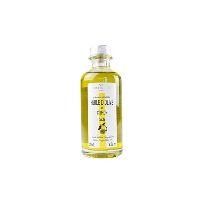 Olivenöl aromatisiert mit Zitrone 20 cl