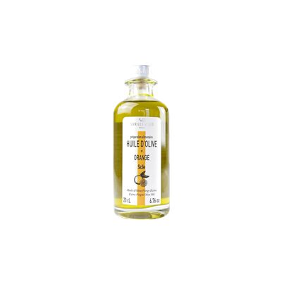 Olio d'oliva aromatizzato all'arancia 20 cl