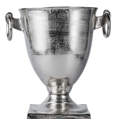 Decorative cup silver 46 cm