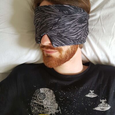 Black Calm Wrap Sleep Mask