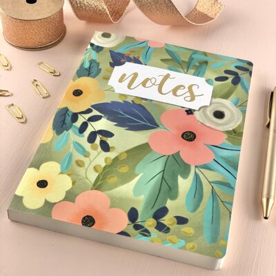 Tropical Floral Notebook