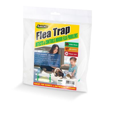 Portable Flea Trap - Includes 3 Sticky Discs