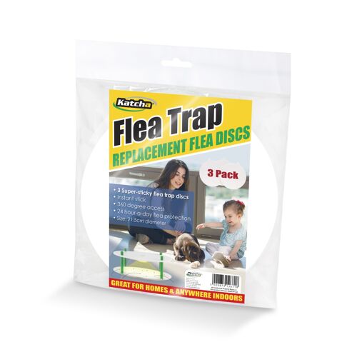 Portable Flea Trap Replacement Discs 3pk