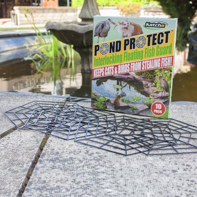 Pond Protect 10er-Pack – Schwimmender Teichschutz