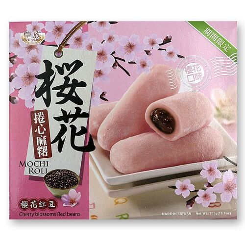 Mochi Roll - Fleur de cerisier et Azuki 300gr (10p)