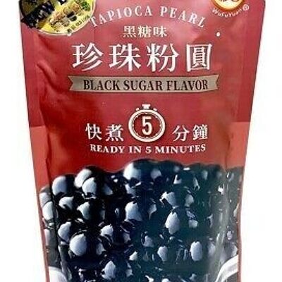 Bola De Tapioca De Azúcar Negra Para Bubble Tea 250g