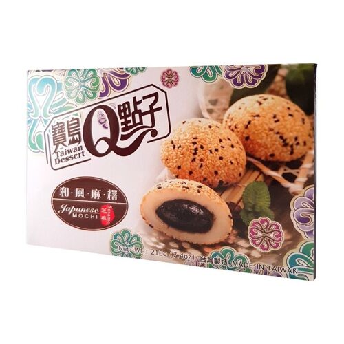 Japanese mochi Sesame 6pcs Taiwan dessert