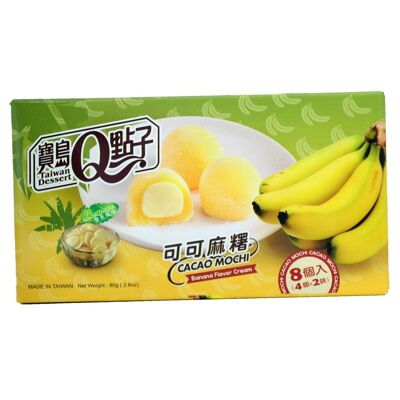 Kakao Mochi - Banane 80g (8 Stück)