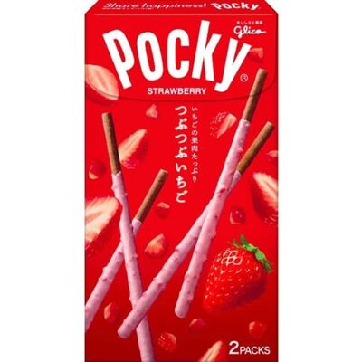 Pocky Erdbeer Tsubutsubu 55g