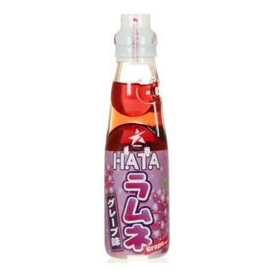 Limonada japonesa Ramune - uva negra 200ML