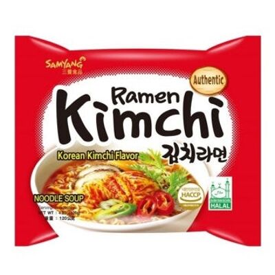KIMCHI FLAVOR RAMEN - 120G (SAMYANG)
