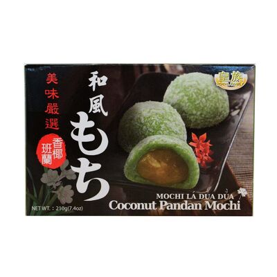 Mochi coconut and pandan 210g (6pieces)