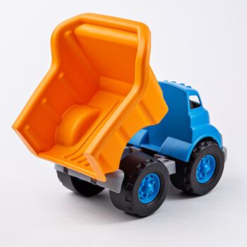 Camion à benne basculante - Bleu/Orange 3