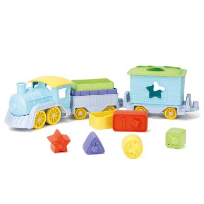 Green Toys - Tren para apilar y clasificar