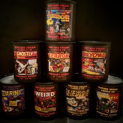 Halloween Comic Candle Vintage Vegan 200ml