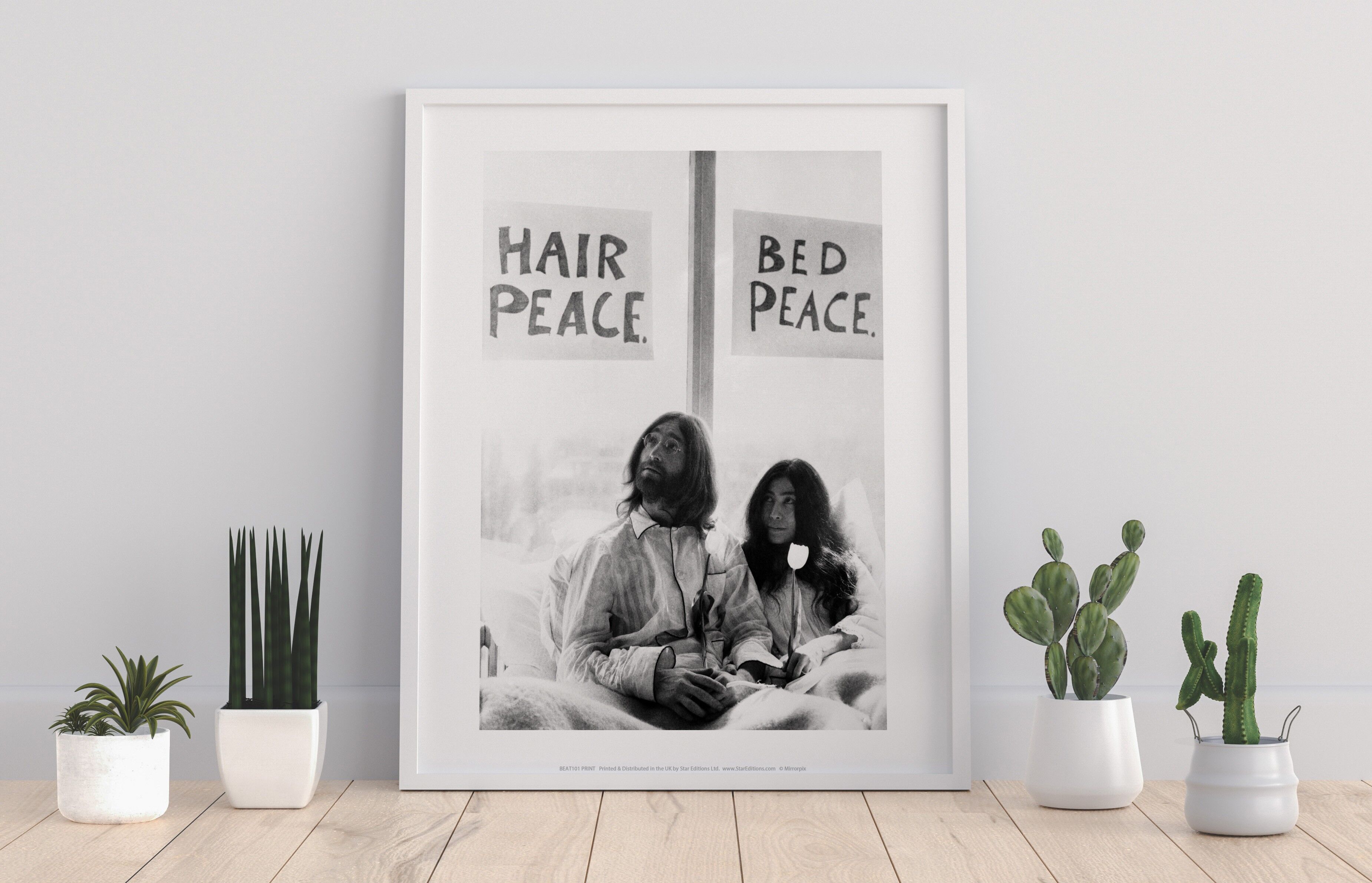 Buy wholesale John Lennon And Yoko Ono - Hair Peace. Bed Peace Art 