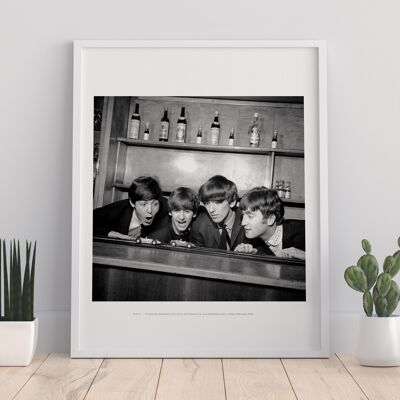 The Beatles - Playing With Toy Cars - Premium Art Print