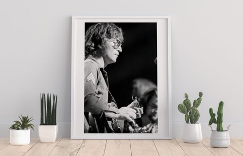 The Beatles - John Lennon Playing Guitar - 11X14” Art Print