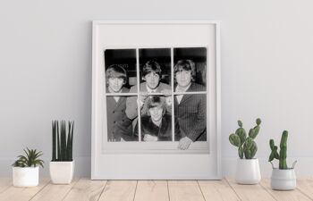 The Beatles - À travers une fenêtre - 11X14" Premium Art Print