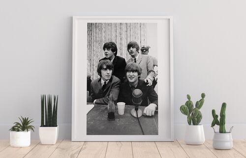 The Beatles - Band Photo - John Lennon Art Print