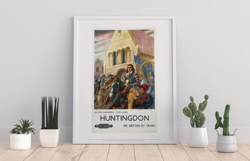 Oliver Cromwell Huntingdon - 11X14” Premium Art Print