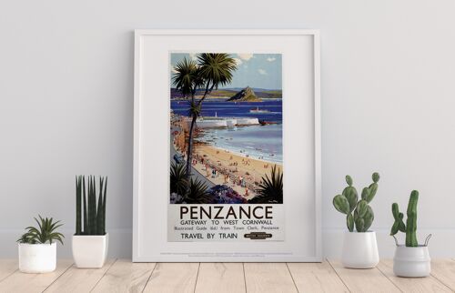 Penzance Gateway To West Cornwall - 11X14” Premium Art Print