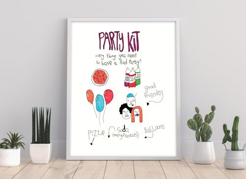 Part Kit - 11X14” Premium Art Print