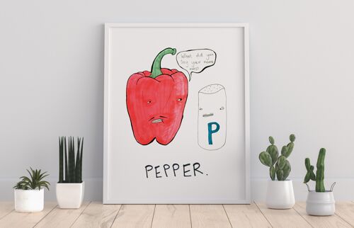 Pepper - 11X14” Premium Art Print