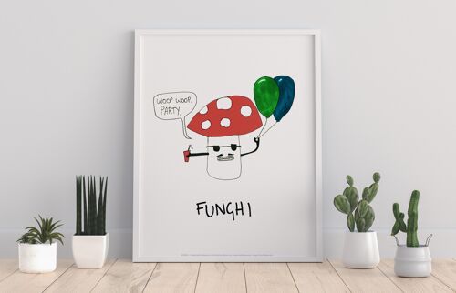 Funghi - 11X14” Premium Art Print