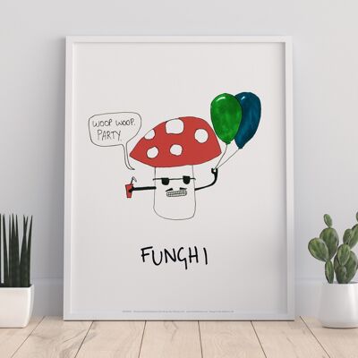 Funghi – Premium-Kunstdruck im Format 11 x 14 Zoll