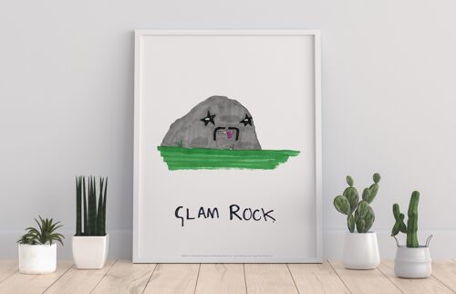 Glam Rock - 11X14” Premium Art Print