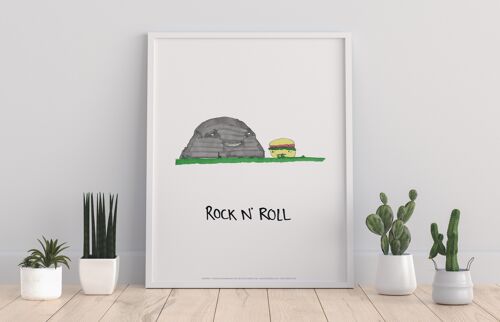 Rock N Roll - 11X14” Premium Art Print