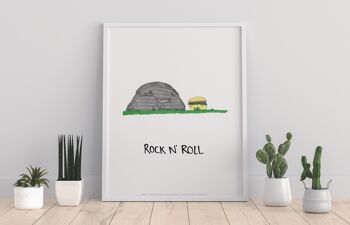 Rock N Roll - Impression d'Art Premium 11X14"