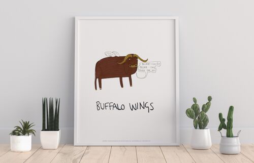 Buffalo Wings - 11X14” Premium Art Print