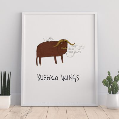 Ailes de Buffalo - 11X14" Premium Art Print