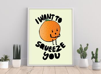 Orange Squeeze - 11X14" Premium Art Print