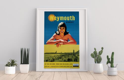 Weymouth, Dorset - 11X14” Premium Art Print