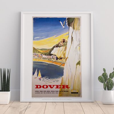 Dover Cliff – Premium-Kunstdruck im Format 11 x 14 Zoll