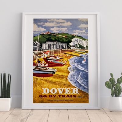 Dover – Go By Train – Premium-Kunstdruck im Format 11 x 14 Zoll