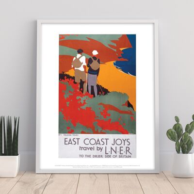 East Coast Joys No 1 Walking Tours - Premium Art Print - I