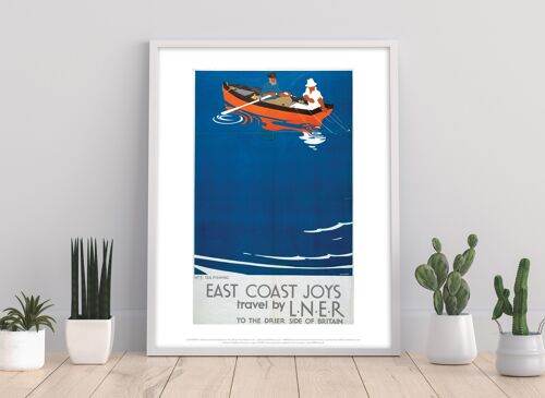 East Coast Joys No 5 Sea Fishing - 11X14” Premium Art Print I