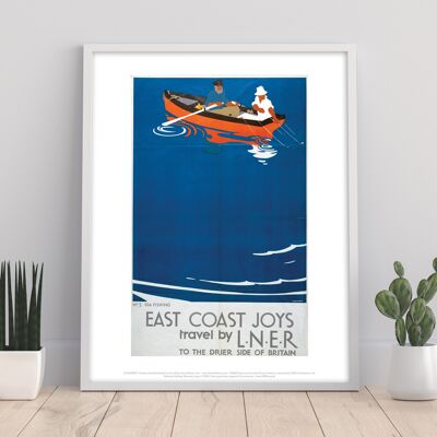 East Coast Joys No 5 Sea Fishing - 11X14” Premium Art Print I